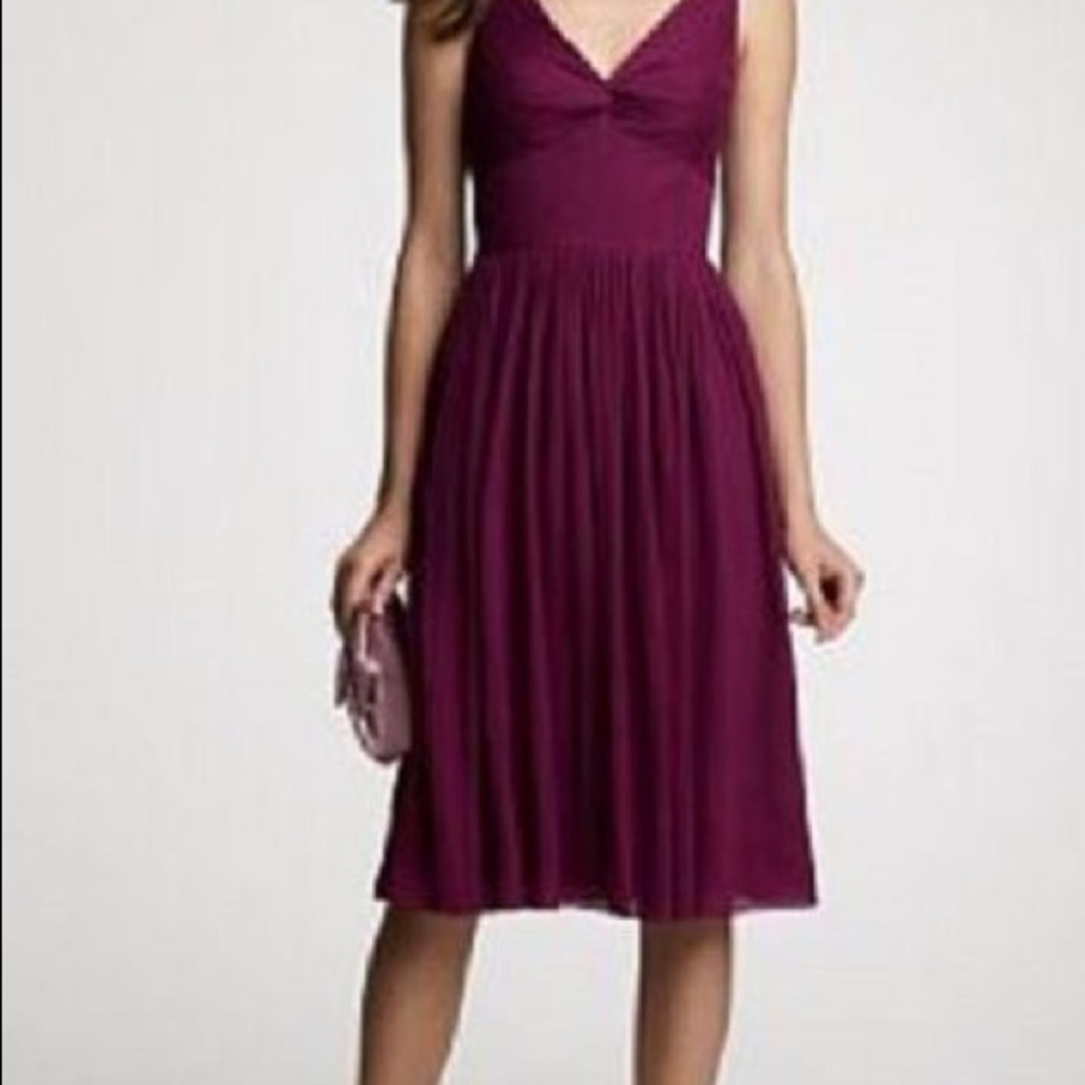 Jcrew twist front dress